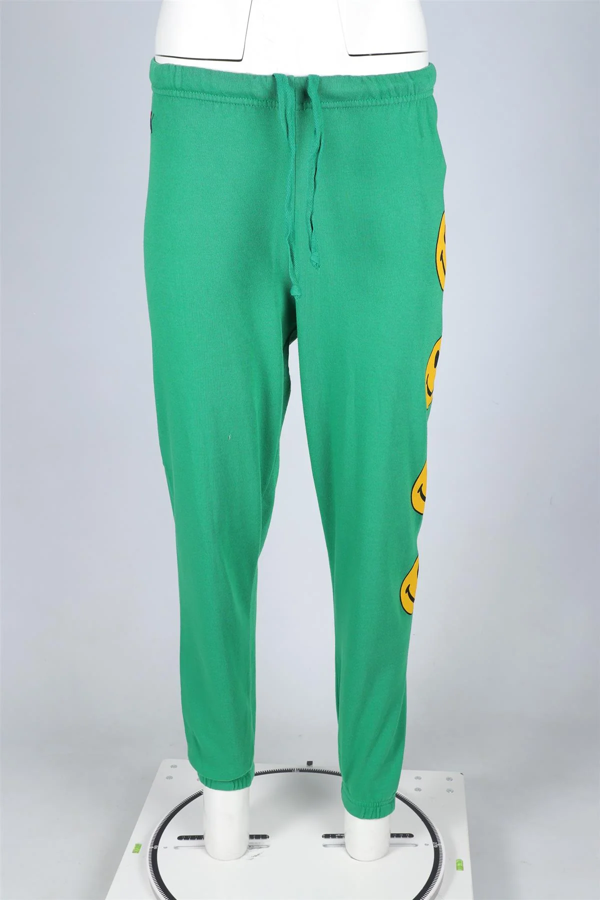 AVIATOR NATION GREEN COTTON TRACK PANTS X-SMALL - Image 2