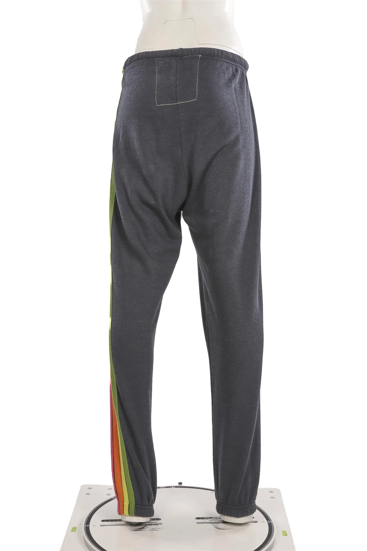 AVIATOR NATION NAVY COTTON TRACK PANTS MEDIUM - Image 4