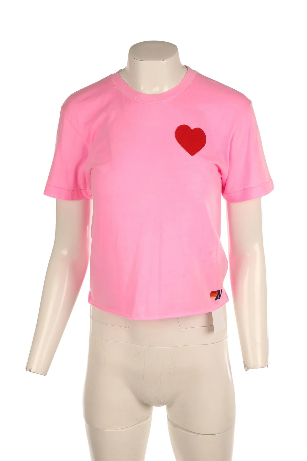 AVIATOR NATION PINK COTTON T-SHIRT XSMALL - Image 2