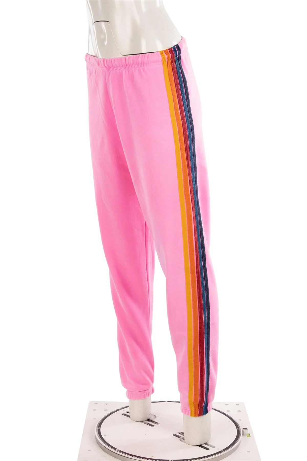 AVIATOR NATION PINK COTTON TRACK PANTS XSMALL - Image 3