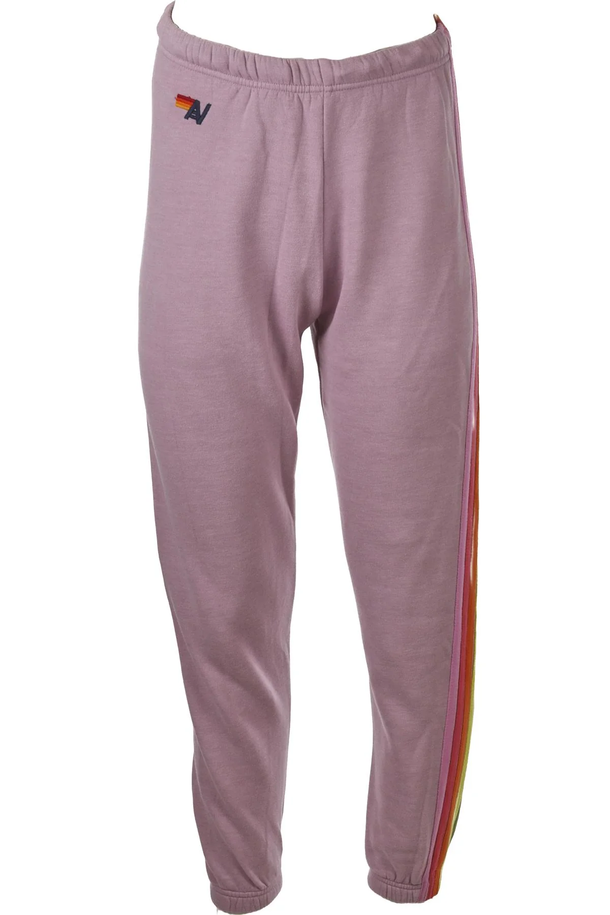 AVIATOR NATION PINK COTTON TRACK PANTS XSMALL