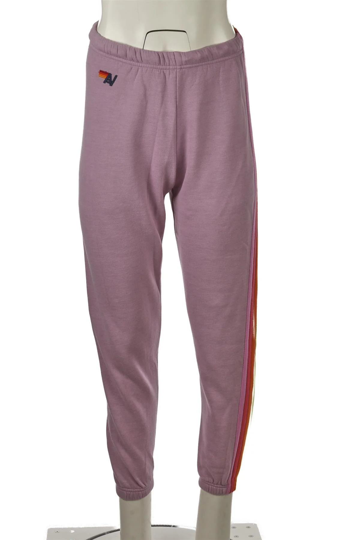 AVIATOR NATION PINK COTTON TRACK PANTS XSMALL - Image 2