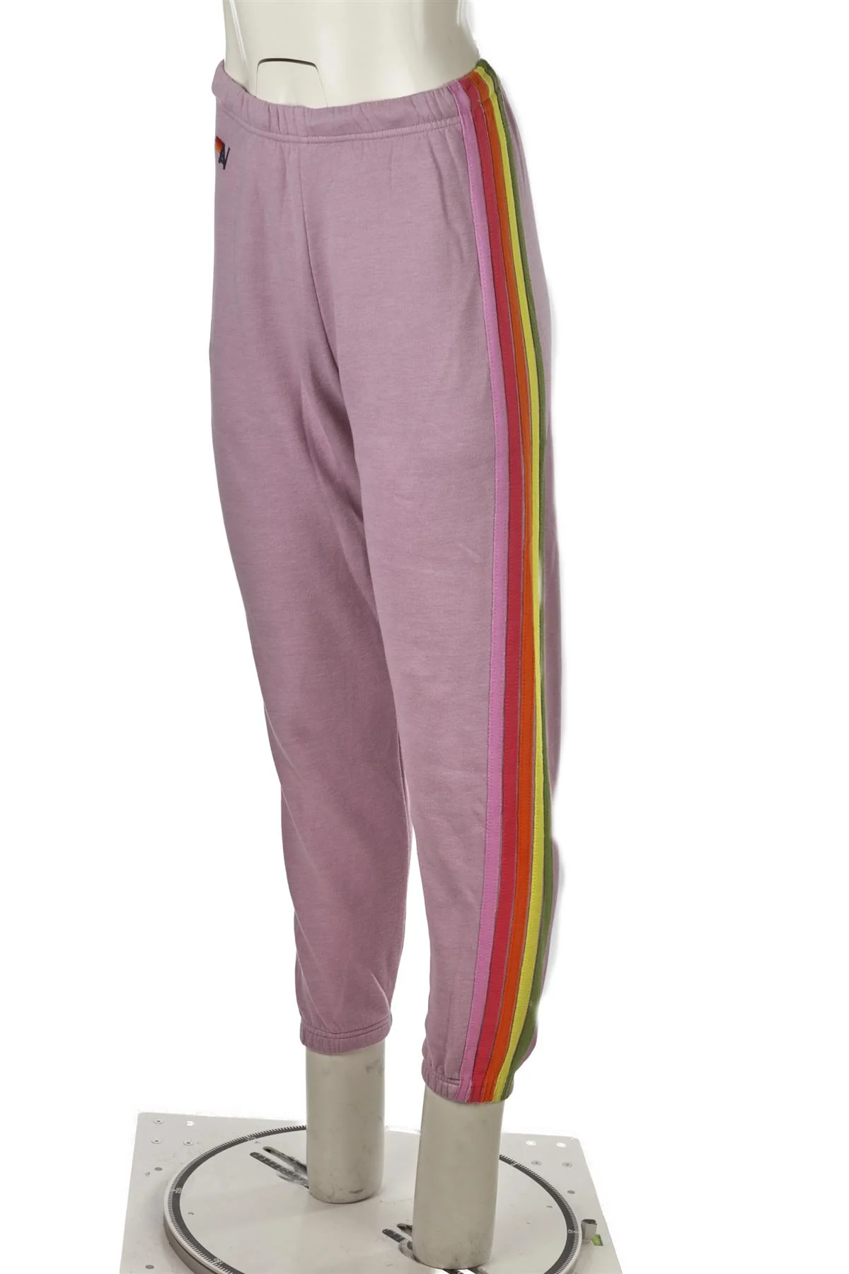 AVIATOR NATION PINK COTTON TRACK PANTS XSMALL - Image 3