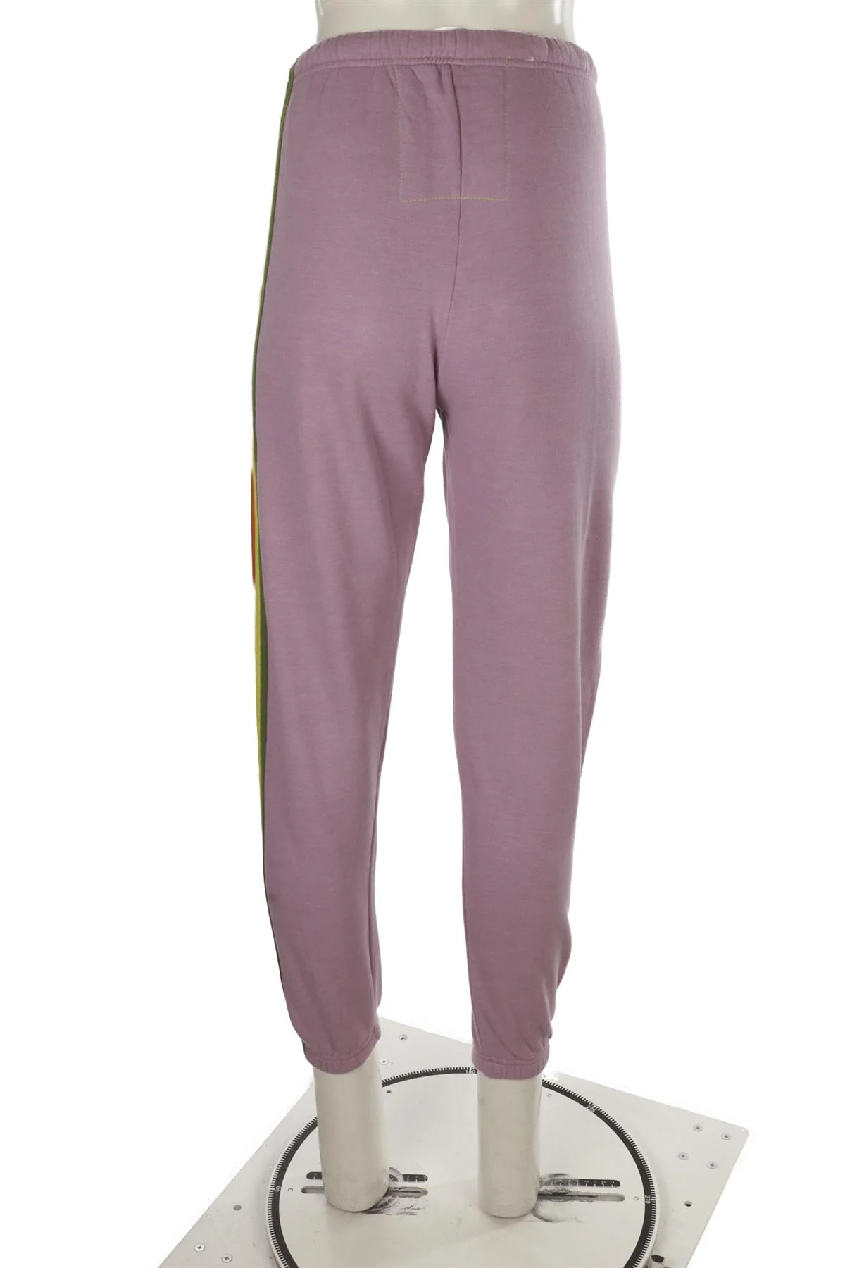 AVIATOR NATION PINK COTTON TRACK PANTS XSMALL - Image 4