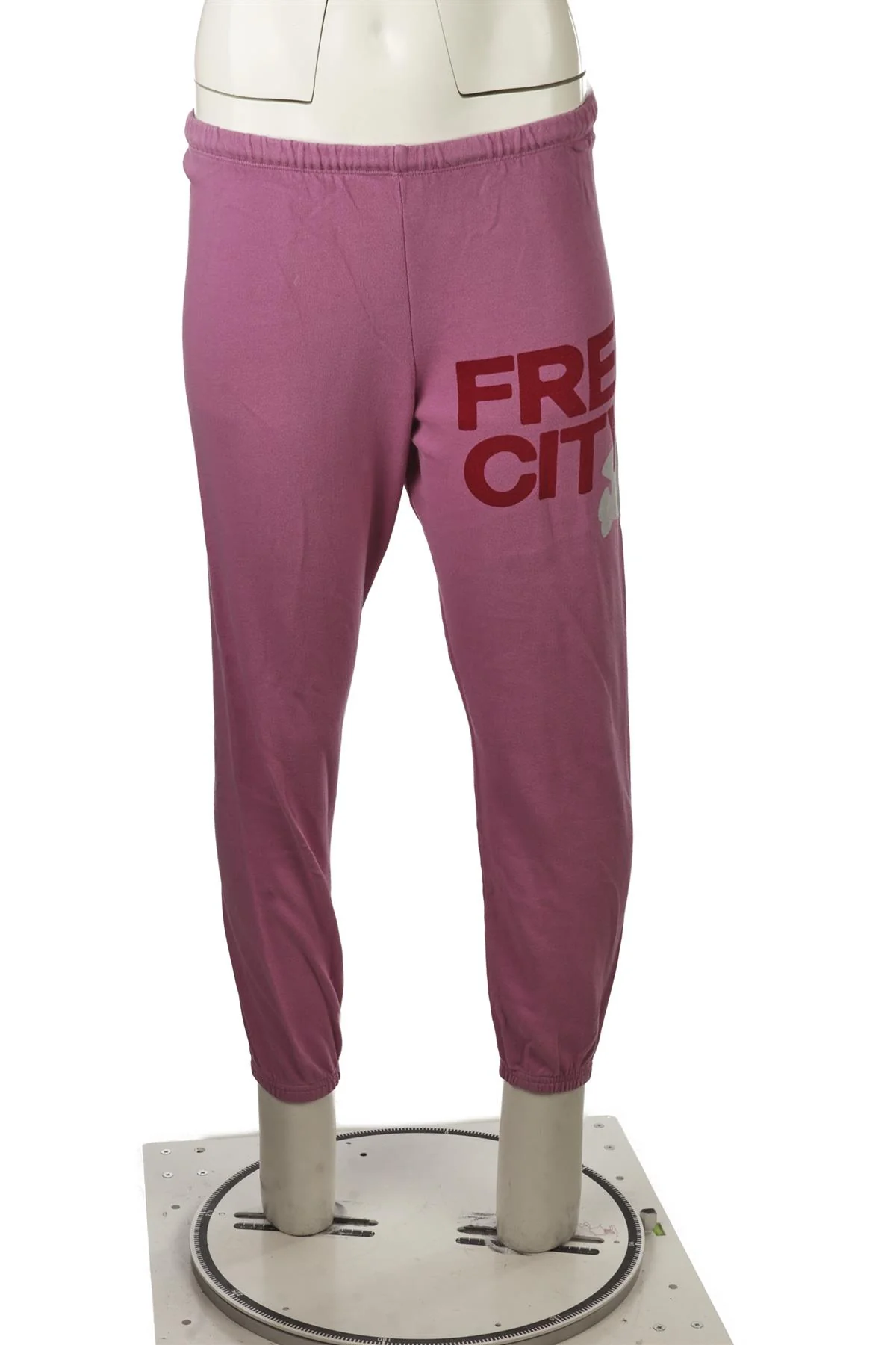 AVIATOR NATION PINK COTTON TRACK PANTS XSMALL - Image 2