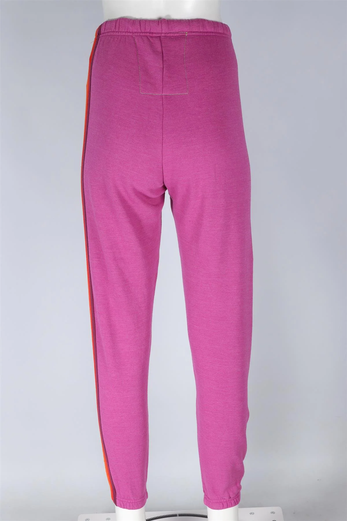 AVIATOR NATION PINK COTTON TRACK PANTS XSMALL - Image 4