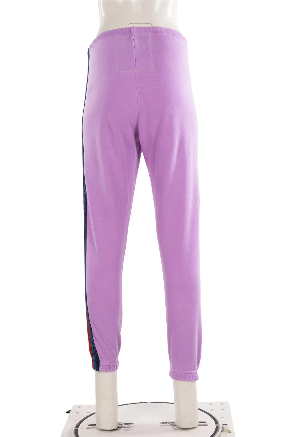 AVIATOR NATION PURPLE COTTON TRACK PANTS XSMALL - Image 4