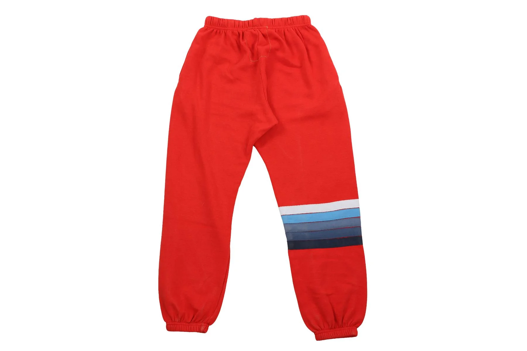 AVIATOR NATION RED MEN'S COTTON TRACK PANTS MEDIUM - Image 4