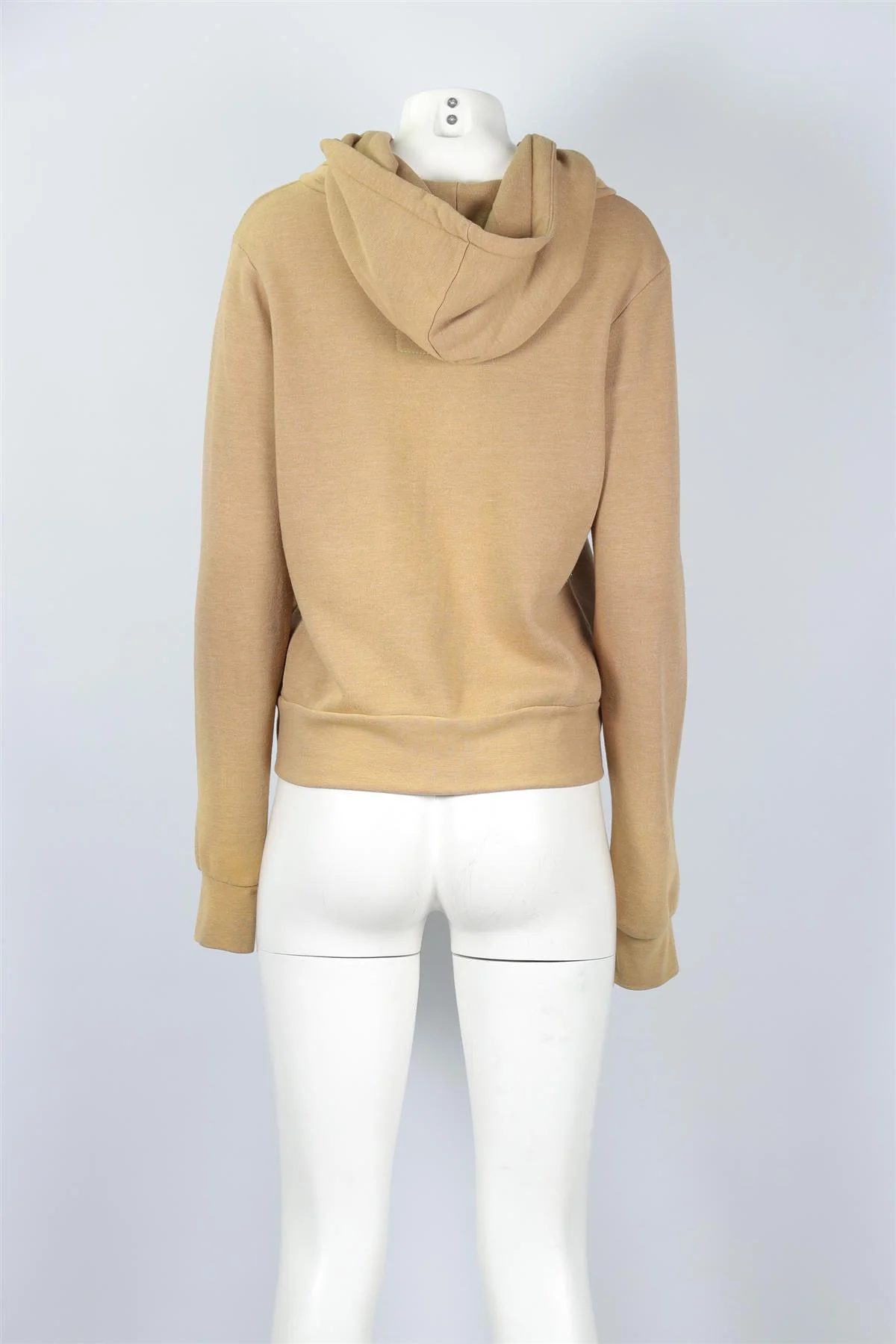 AVIATOR NATION TAN COTTON HOODIE XSMALL - Image 4