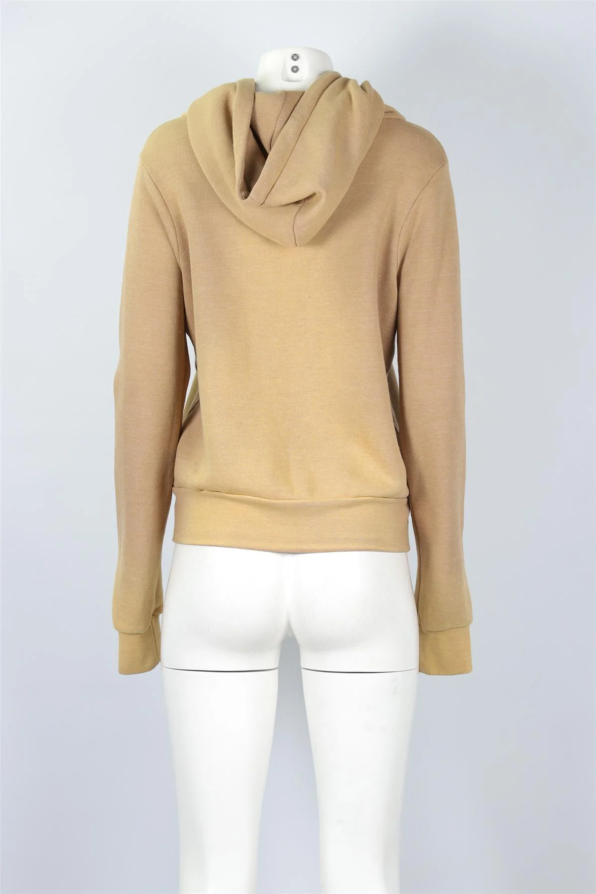 AVIATOR NATION TAN COTTON HOODIE XSMALL - Image 4