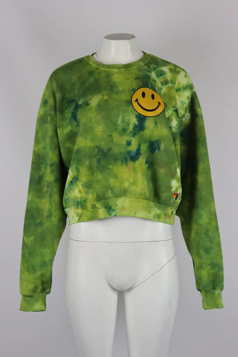 AVIATOR NATION TIE DYED COTTON JERSEY SWEATSHIRT XSMALL - Image 2