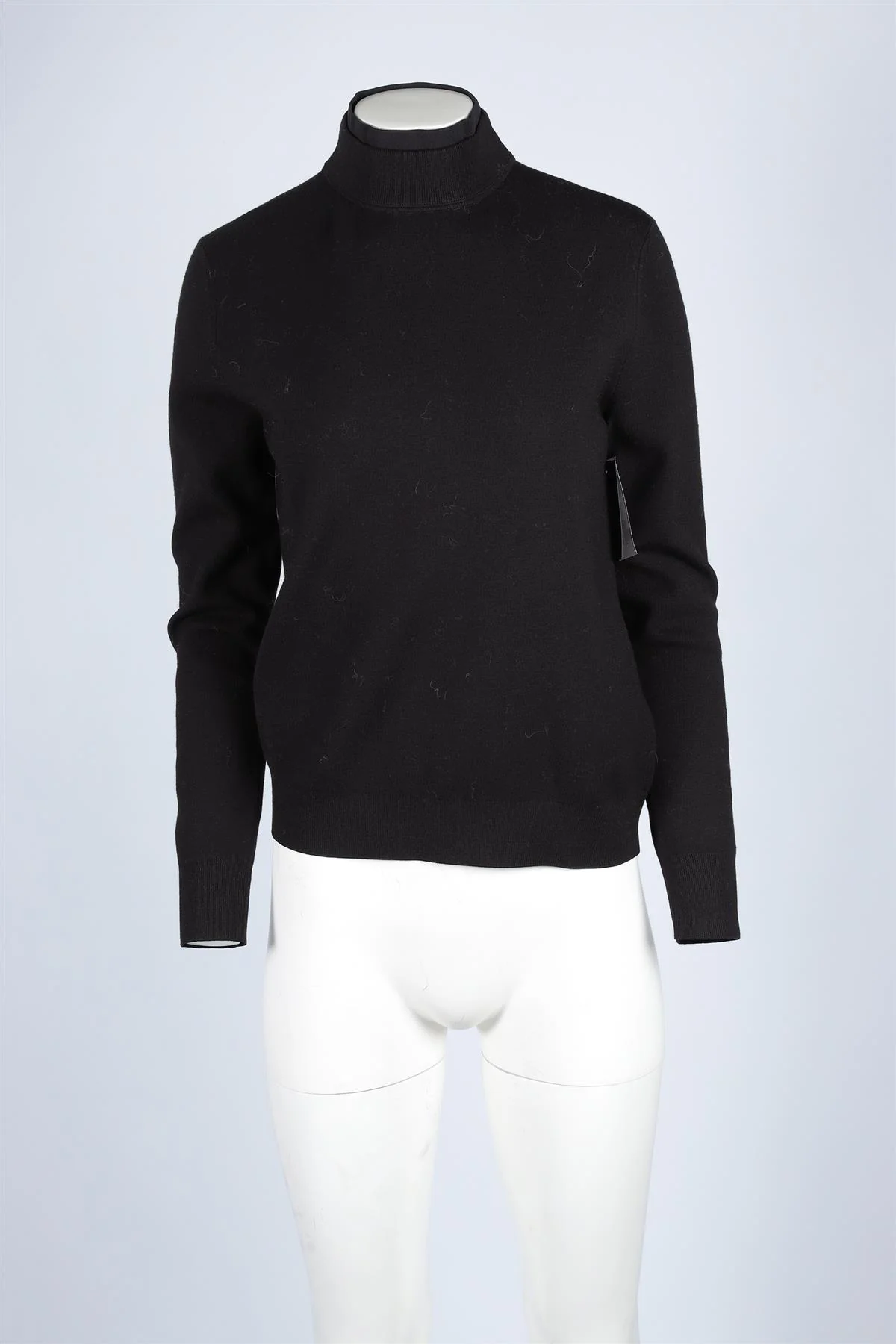 AZTECH MOUNTAIN BLACK WOOL SWEATER MEDIUM - Image 2