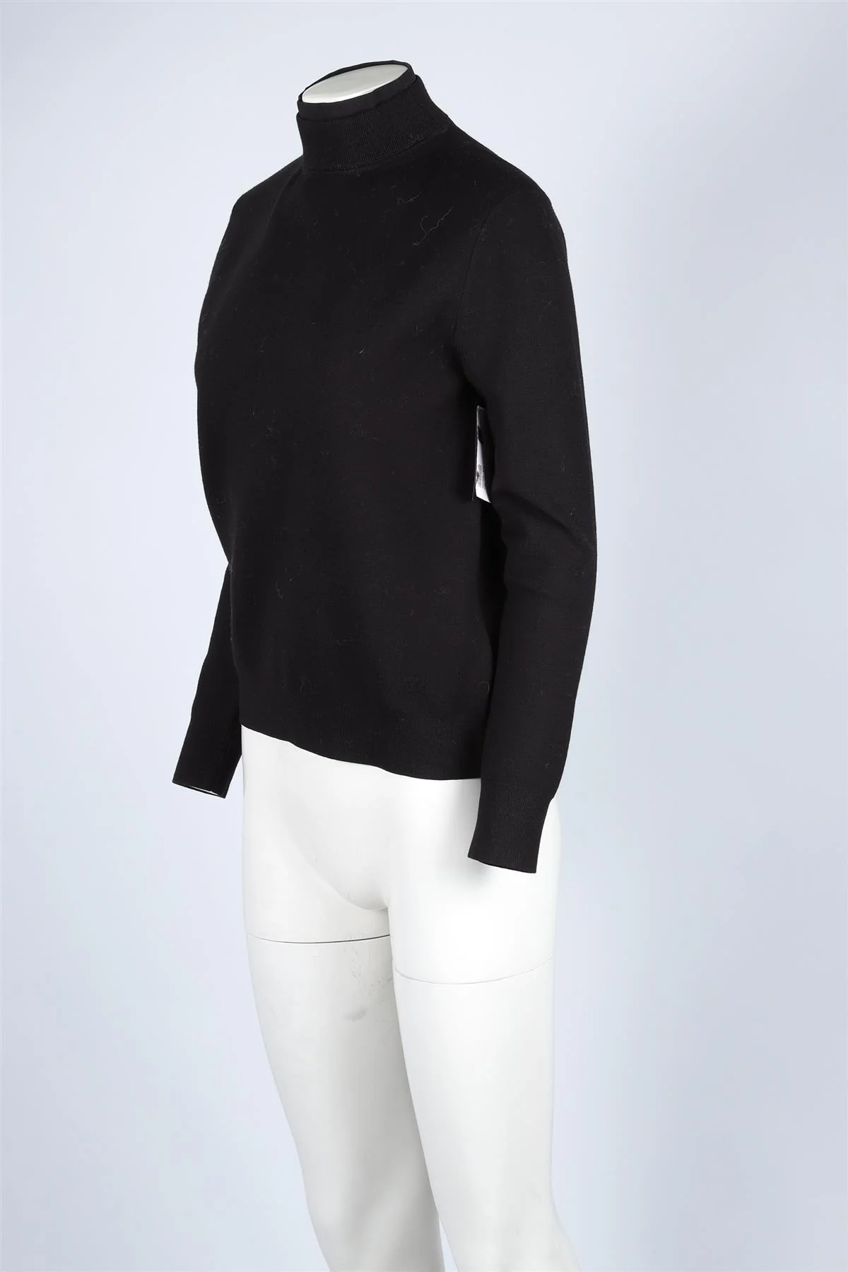 AZTECH MOUNTAIN BLACK WOOL SWEATER MEDIUM - Image 3