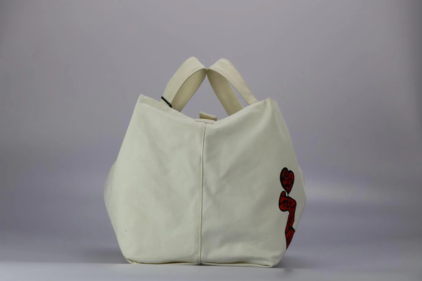 AZZEDINE ALAÏA FRIDA LARGE PRINTED CANVAS TOTE BAG - Image 3