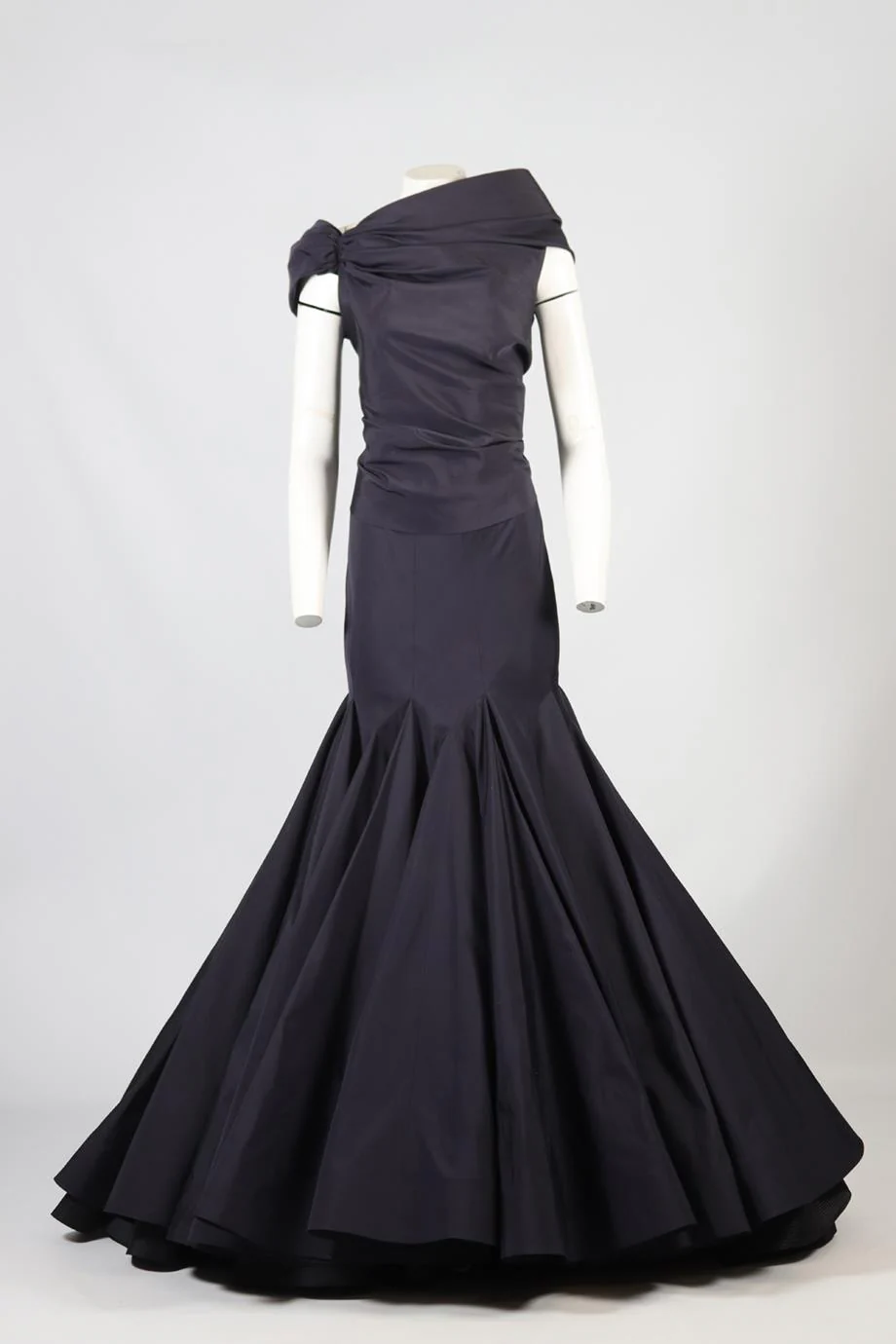 AZZEDINE ALAÏA HAUTE COUTURE TAFFETA TOP AND SKIRT SET SMALL - Image 4