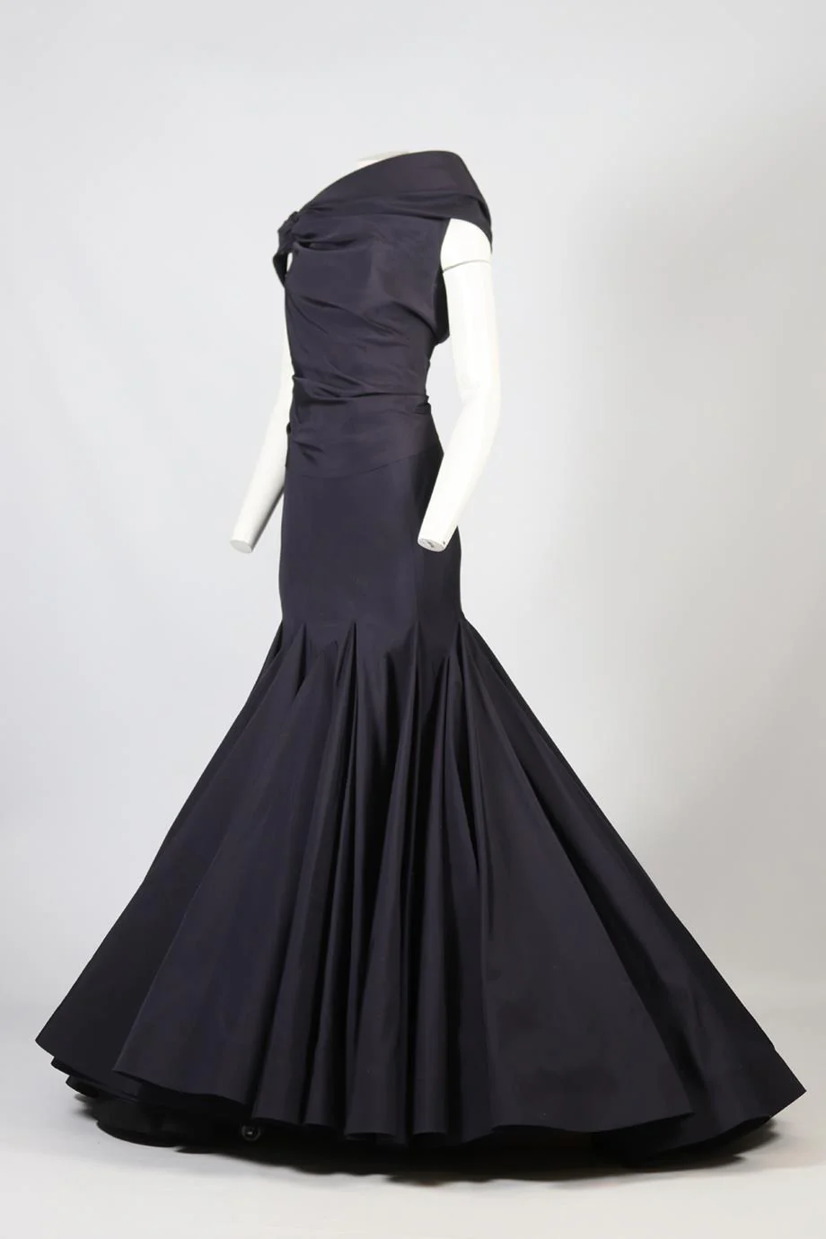 AZZEDINE ALAÏA HAUTE COUTURE TAFFETA TOP AND SKIRT SET SMALL - Image 5