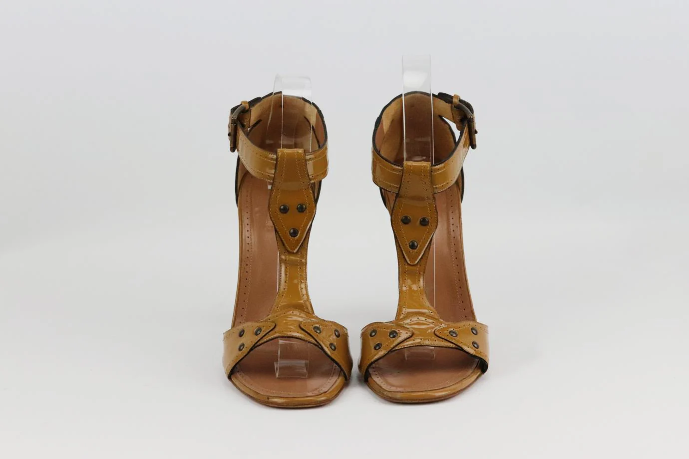 AZZEDINE ALAÏA PATENT LEATHER SANDALS EU 39 UK 6 US 9 - Image 3