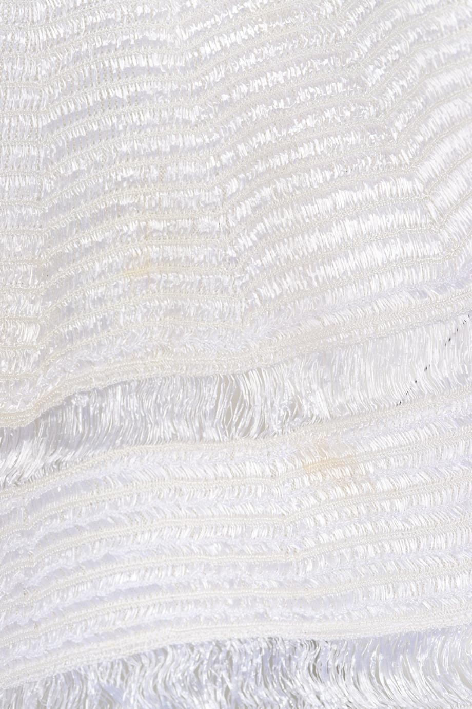 AZZEDINE ALAÏA RAFFIA MINI SKIRT FR 36 UK 8 - Image 10