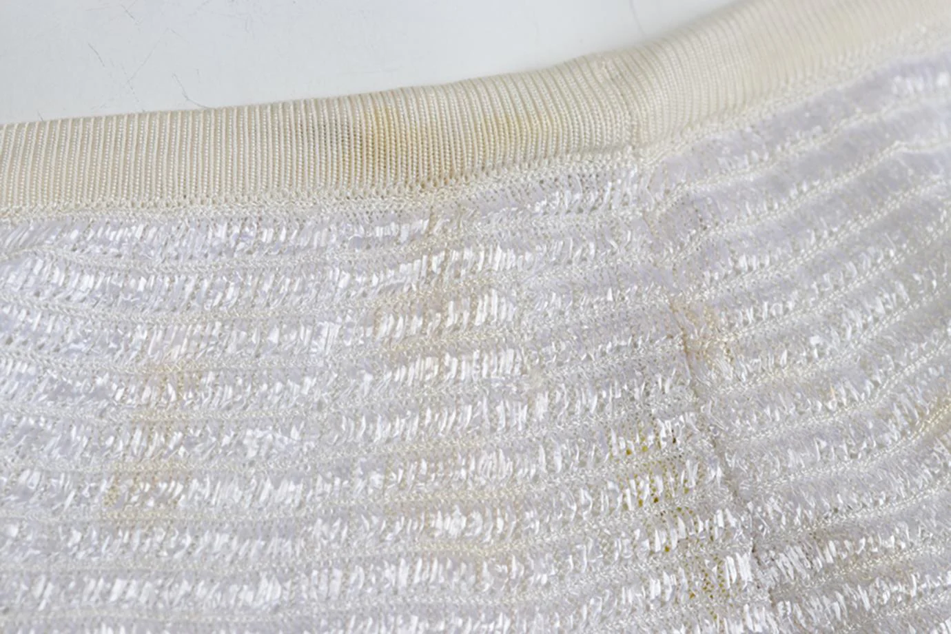 AZZEDINE ALAÏA RAFFIA MINI SKIRT FR 36 UK 8 - Image 8