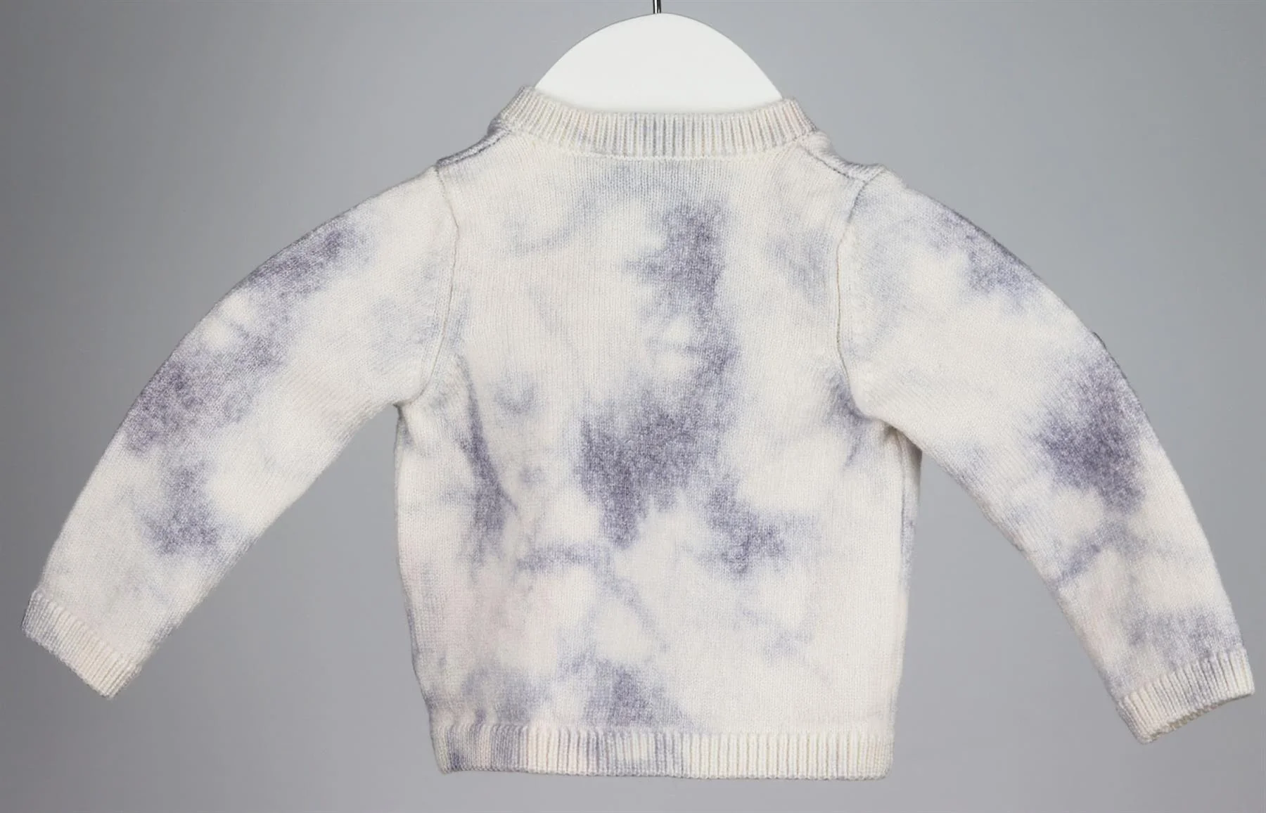 BABY DIOR BABY UNISEX TIE DYED WOOL CARDIGAN 6 MONTHS - Image 3