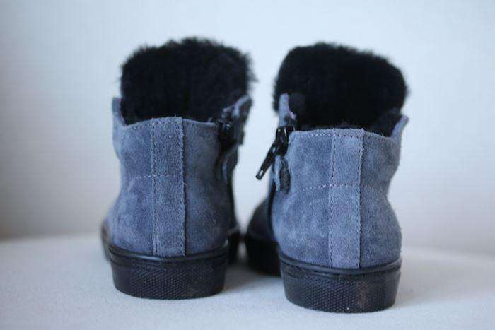 BABY DIOR BLUE SUEDE BOOTS EU 23 UK 6 - Image 3