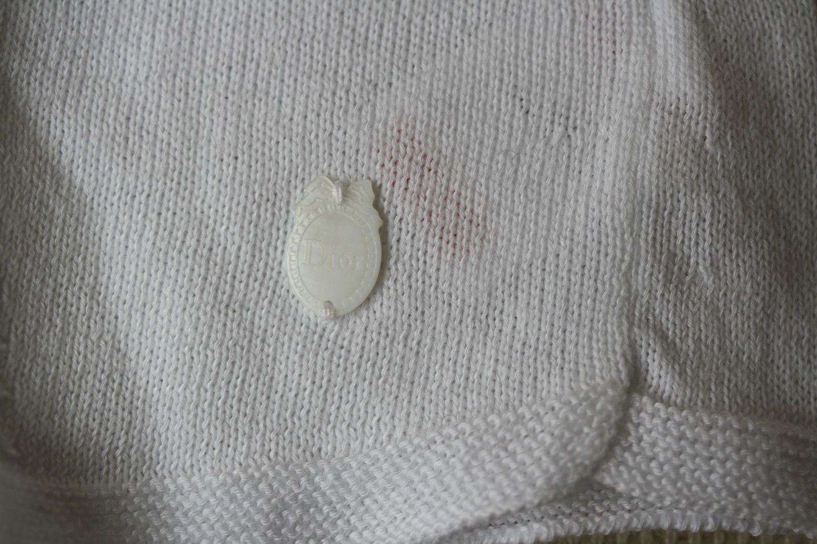 BABY DIOR IVORY WHITE KNIT CARDIGAN 18 MONTHS - Image 4