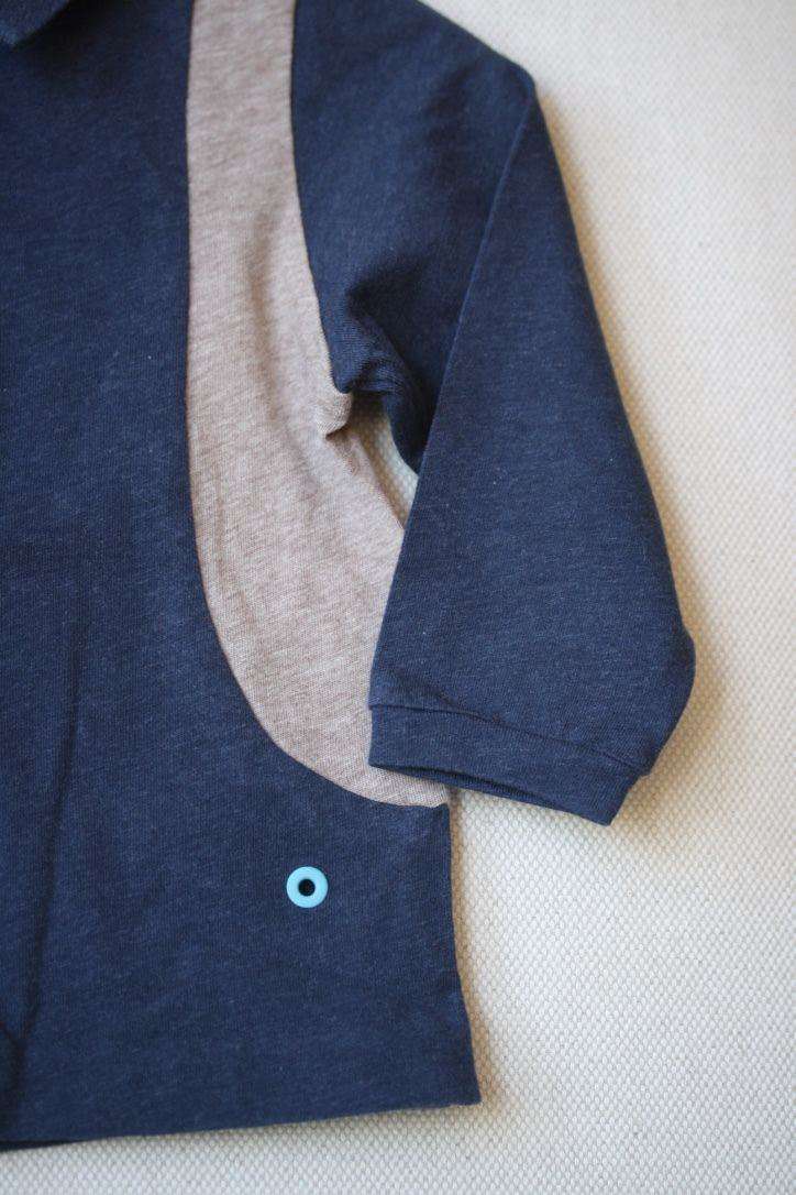 BABY DIOR NAVY TOP TEE 12 MONTHS - Image 4