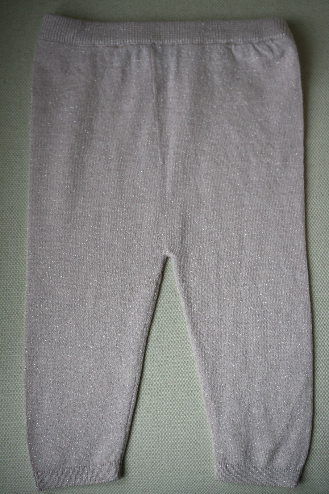BABY DIOR PINK SPARKLE CARDIGAN AND BOTTOMS 6 MONTHS - Image 3