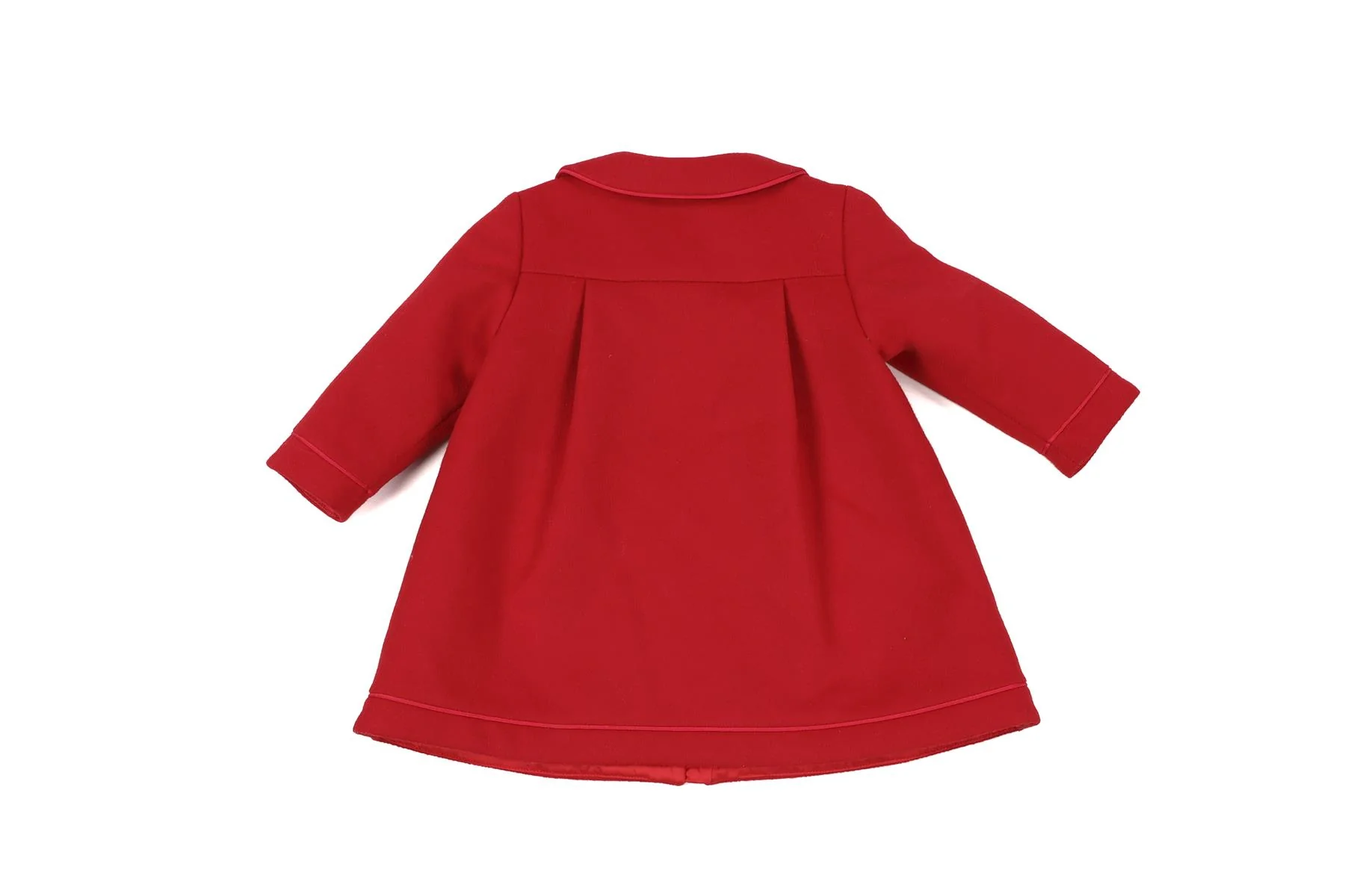 BABY DIOR RED BABY GIRLS COAT 18 MONTHS - Image 4