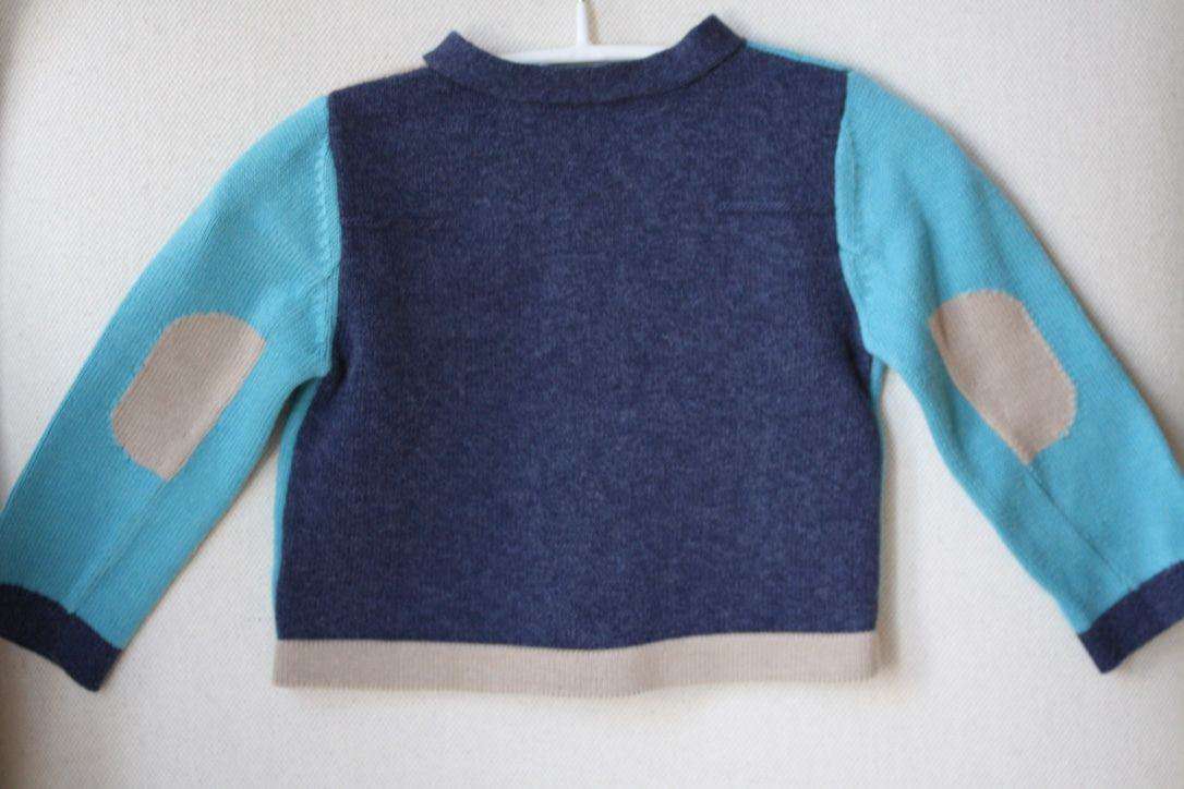 BABY DIOR WOOL AND CASHMERE TRICOT KNIT CARDIGAN 6 MONTHS - Image 5