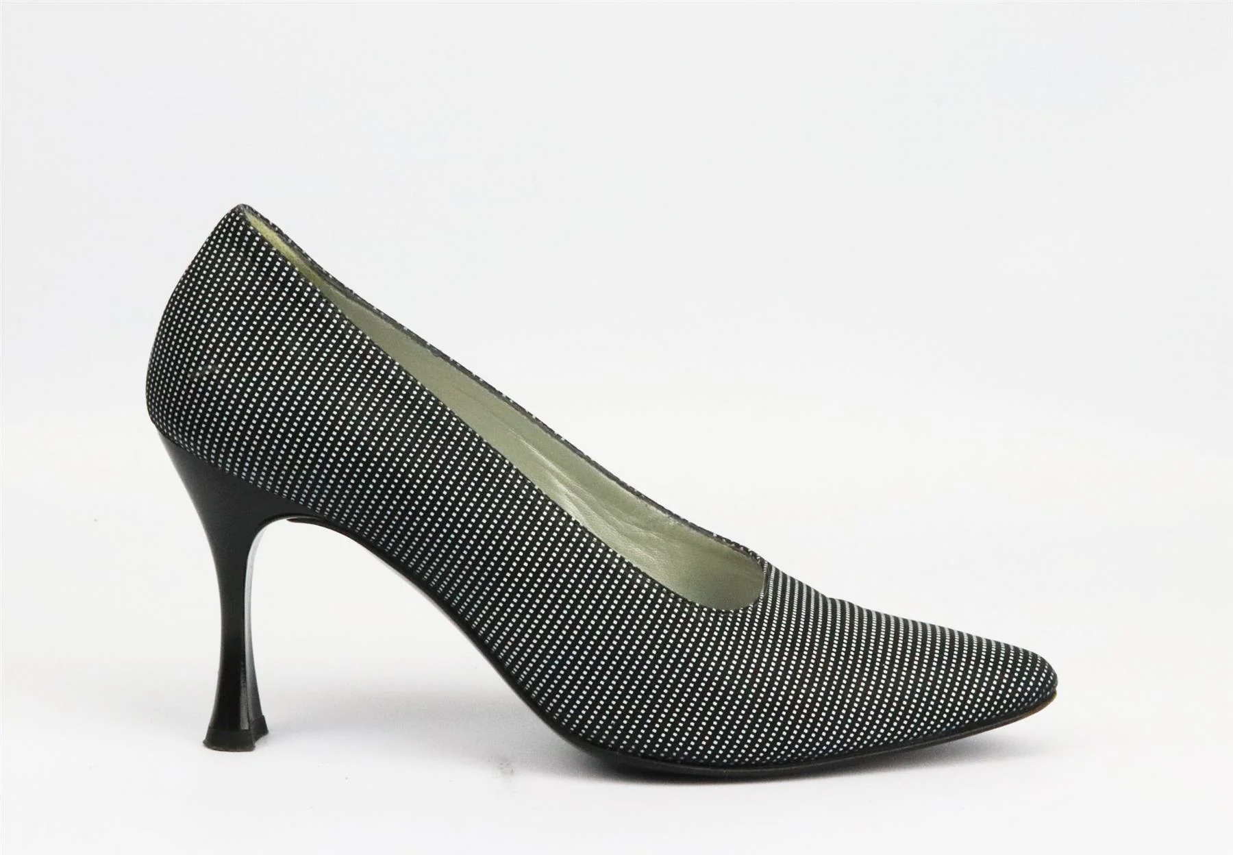 BALDININI VINTAGE PRINTED LEATHER PUMPS EU 38 UK 5 US 8 - Image 2