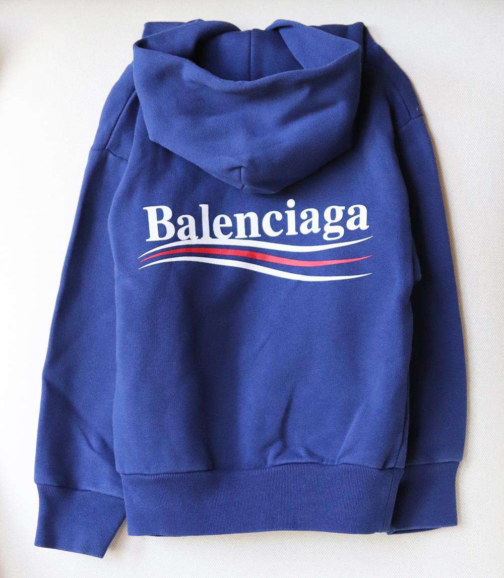 BALENCIAGA BABY UNISEX LOGO COTTON HOODIE 2 YEARS - Image 3