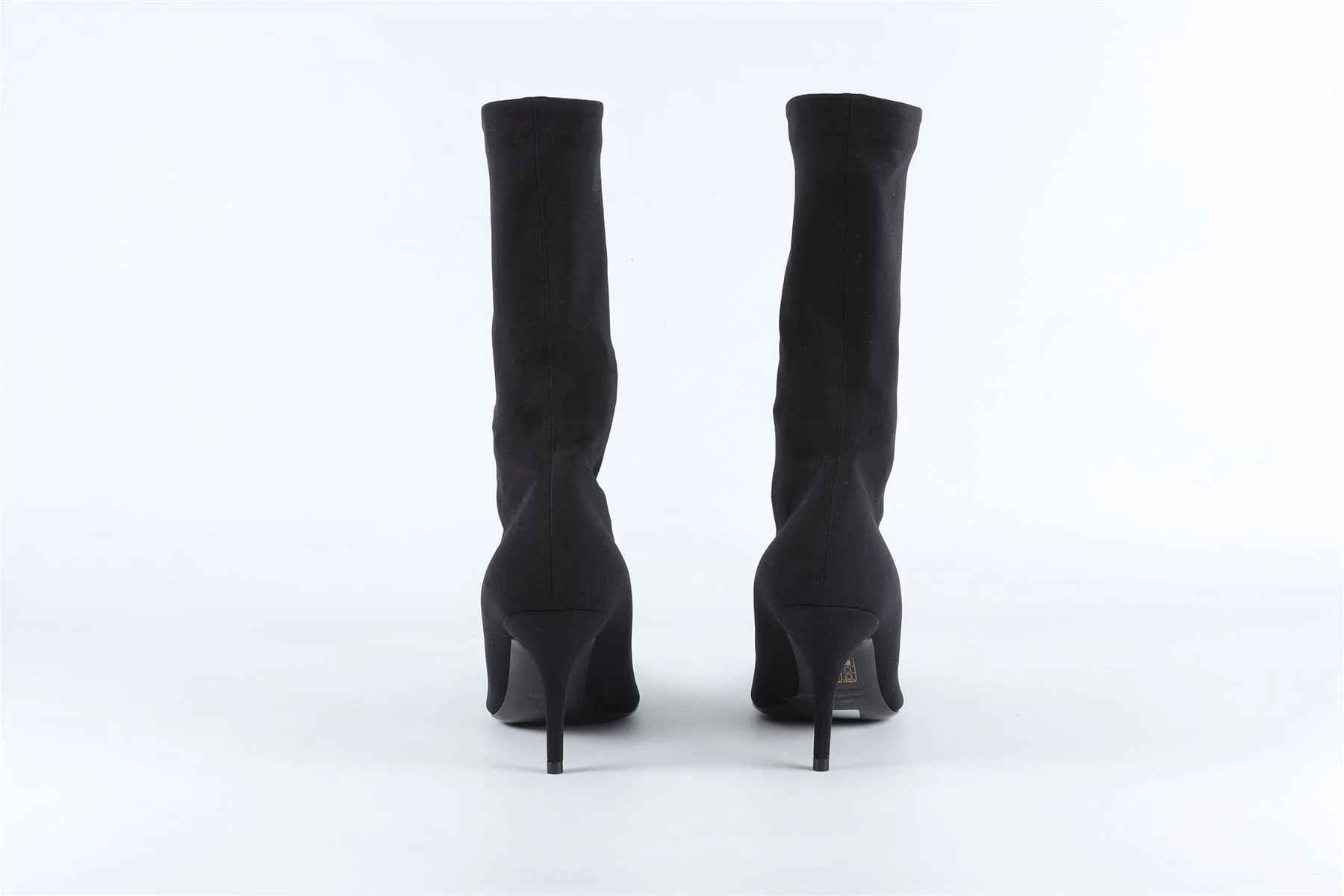 BALENCIAGA BLACK KNIFE ANKLE BOOTS EU 37.5 UK 4.5 US 7.5 - Image 5