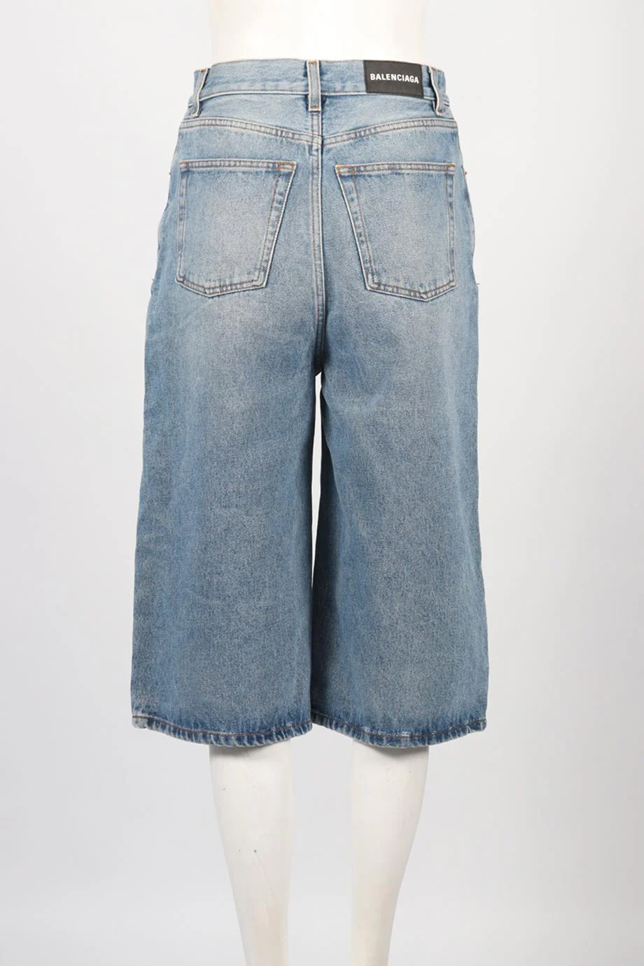 BALENCIAGA DENIM CULOTTES W26 UK 8 - Image 4