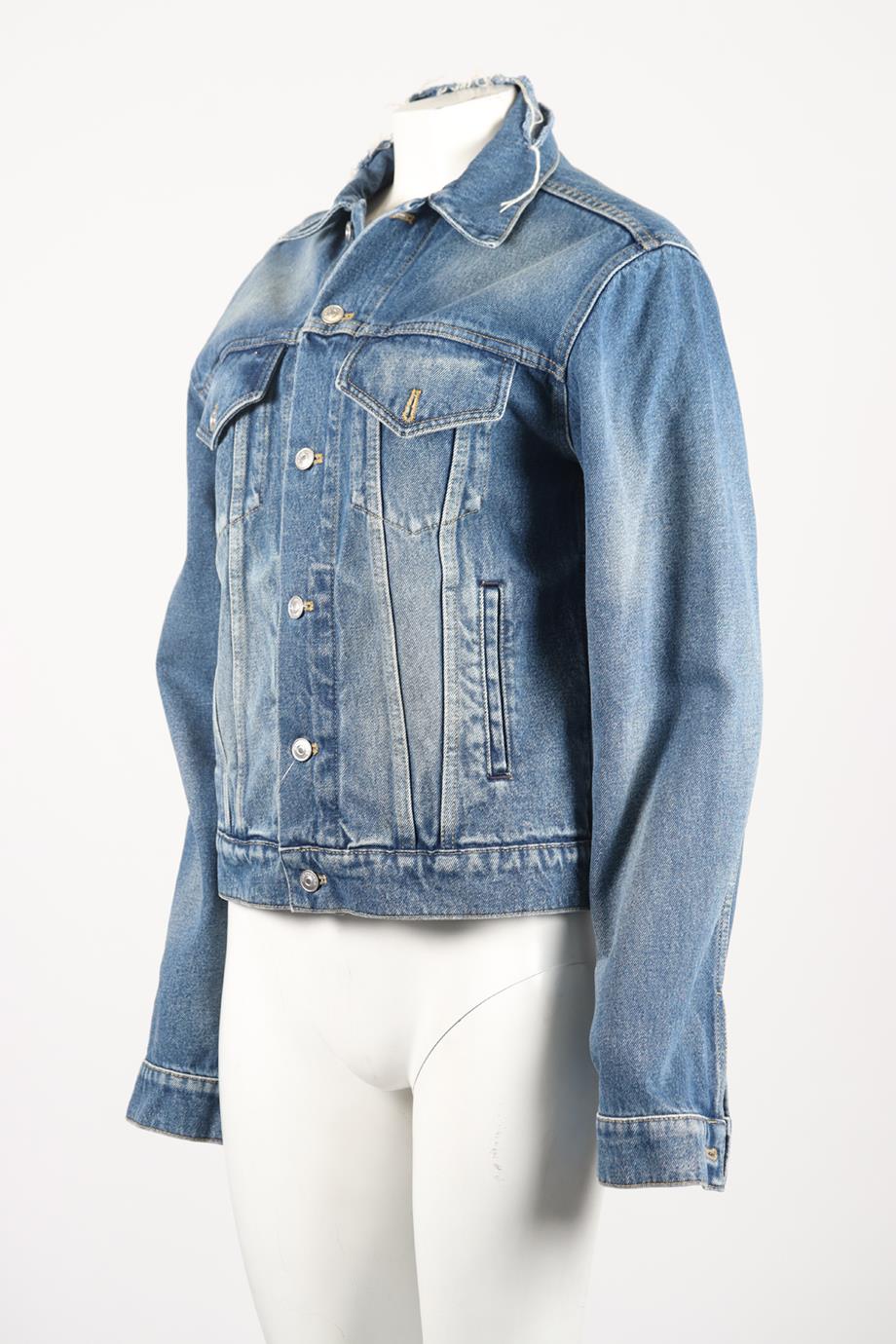 BALENCIAGA DENIM JACKET FR 46 UK 18 - Image 3