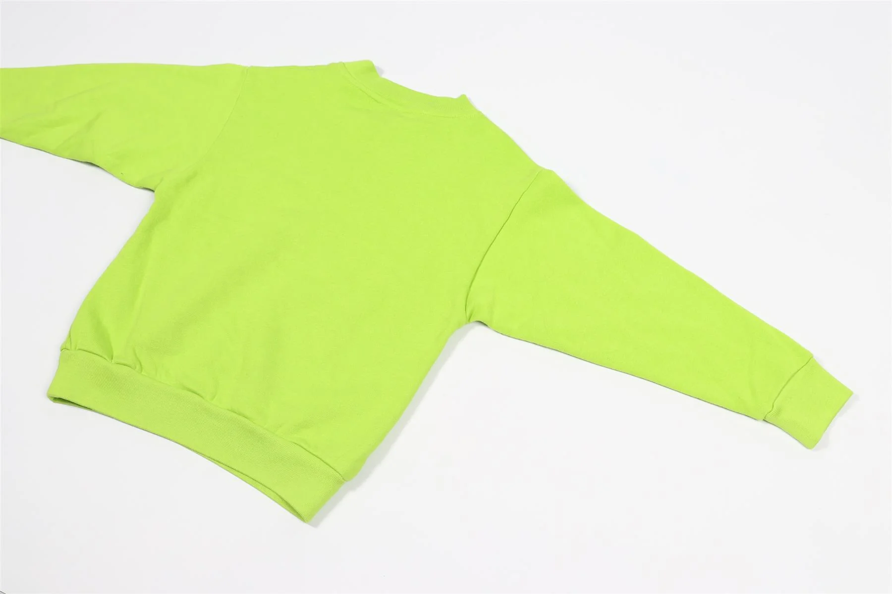 BALENCIAGA GREEN KIDS BOYS COTTON SWEATSHIRT 6 YEARS - Image 5