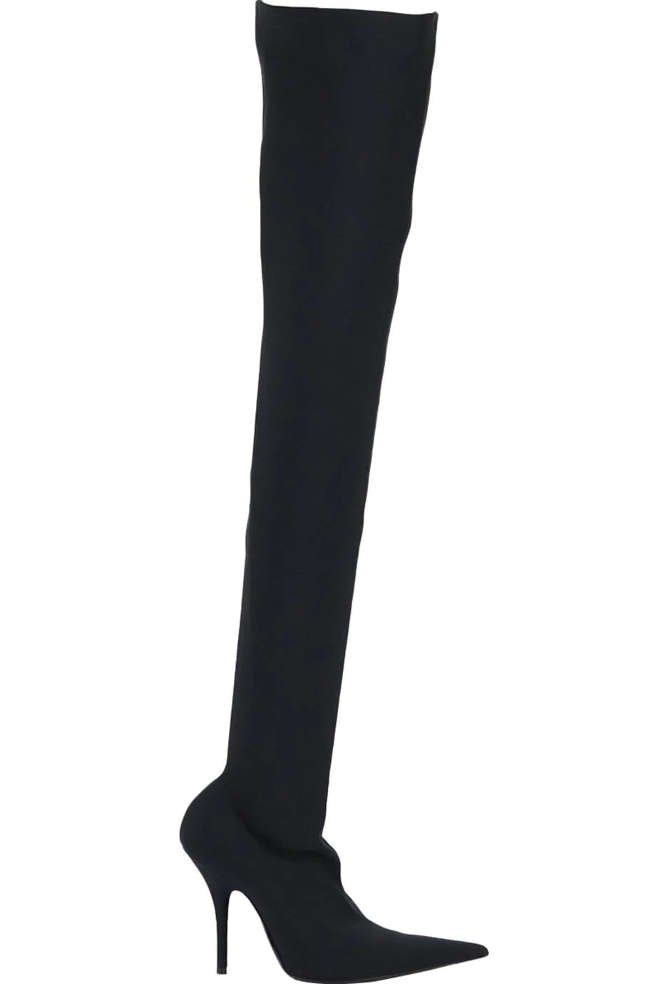 BALENCIAGA KNIFE STRETCH JERSEY OVER THE KNEE BOOTS EU 37.5 UK 4.5 US 7.5