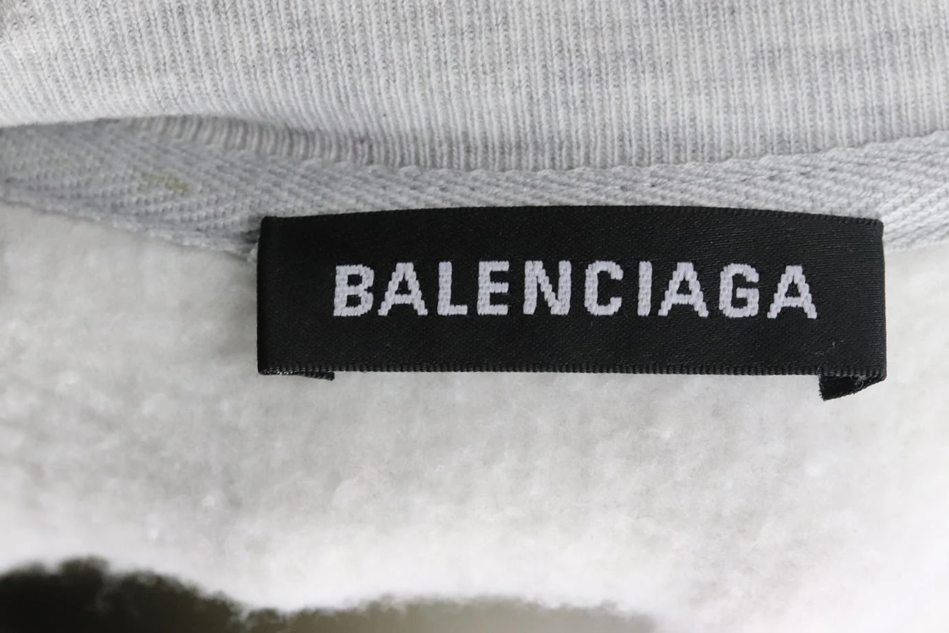 BALENCIAGA MEN'S PRINTED COTTON JERSEY SWEATSHIRT XLARGE - Image 4