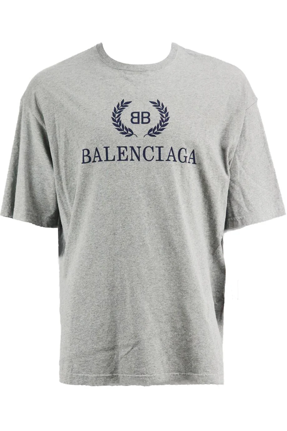 BALENCIAGA MEN'S PRINTED COTTON JERSEY T-SHIRT LARGE