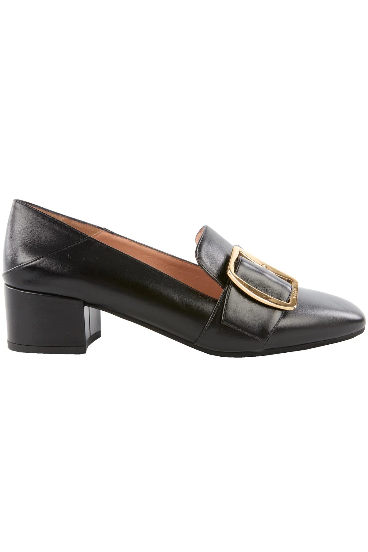 BALLY BLACK LEATHER LOAFERS EU 39 UK 6 US 9