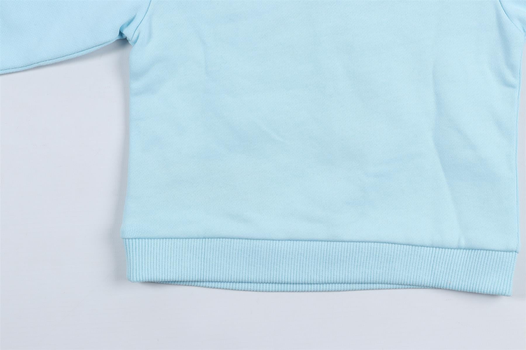 BALMAIN BLUE BABY BOYS SWEATSHIRT 9 MONTHS - Image 5