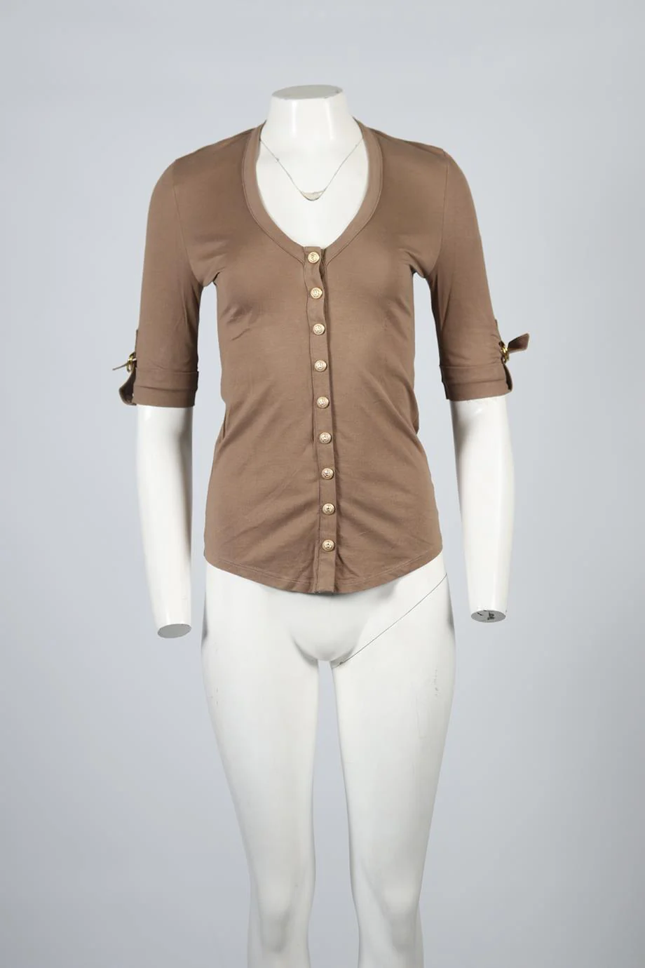 BALMAIN COTTON TOP FR 38 UK 10 - Image 2