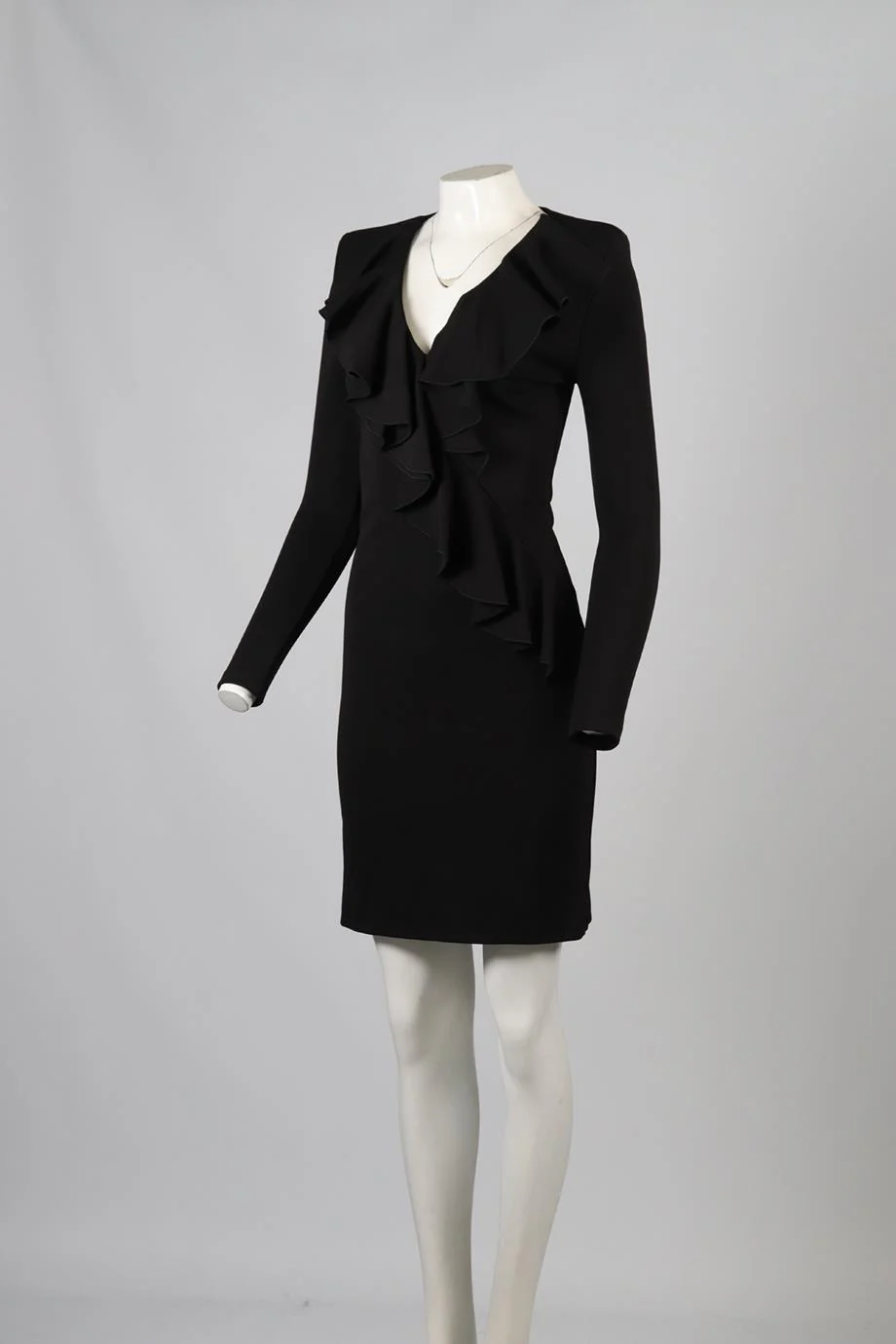 BALMAIN KNIT MINI DRESS FR 38 UK 10 - Image 3