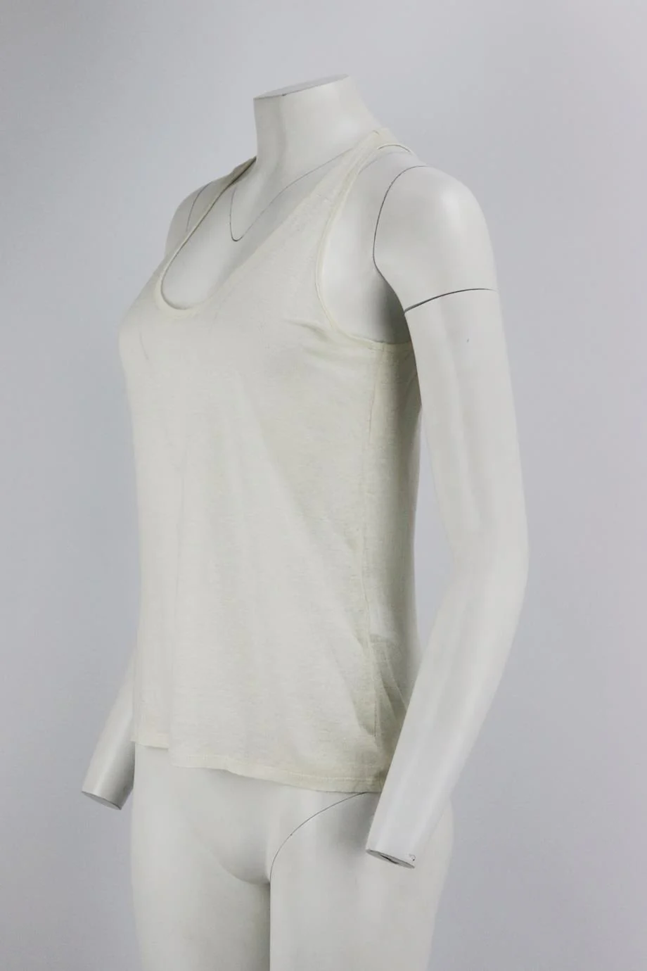 BALMAIN LINEN TOP FR 36 UK 8 - Image 3
