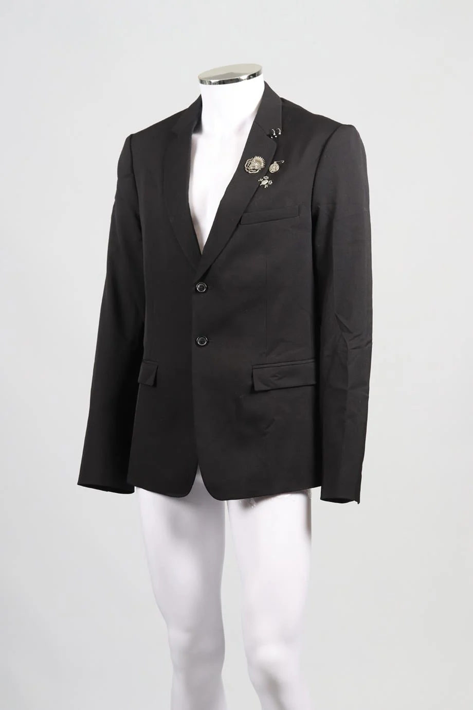 BALMAIN MEN'S WOOL BLAZER FR 56 UK/US 46 - Image 3