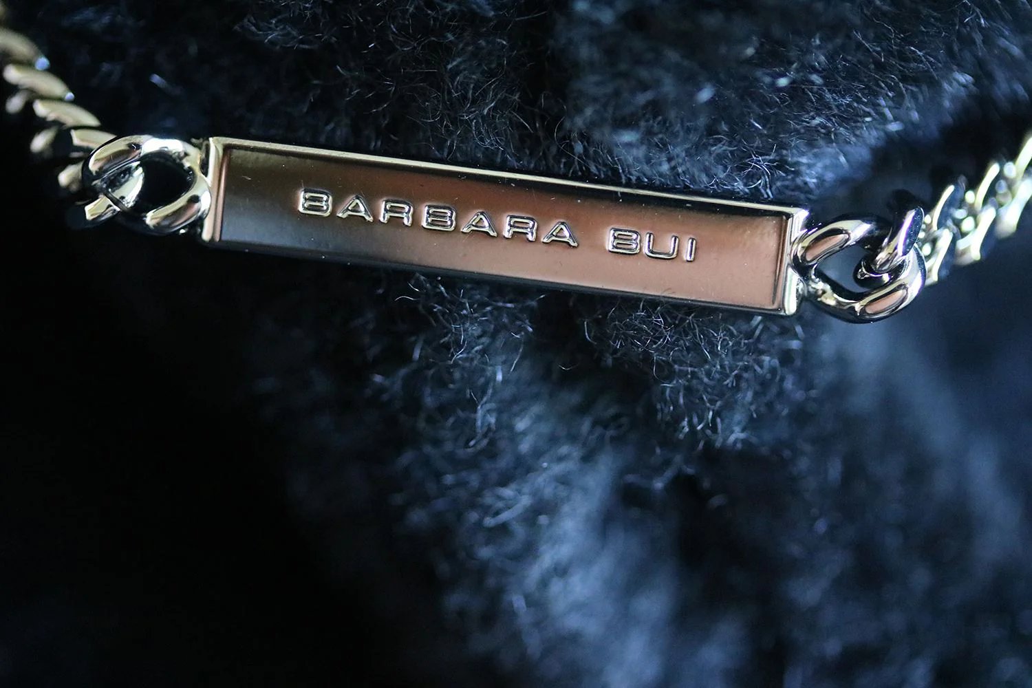 BARBARA BUI SHEARLING LAMBSKIN JACKET FR 40 UK 12 - Image 6