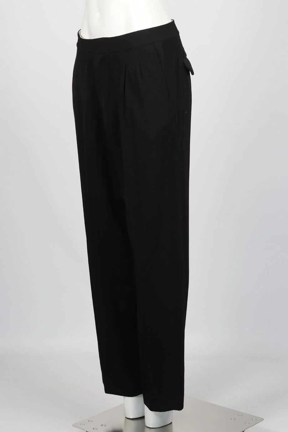 BASSIKE WOOL WIDE LEG PANTS MEDIUM - Image 3