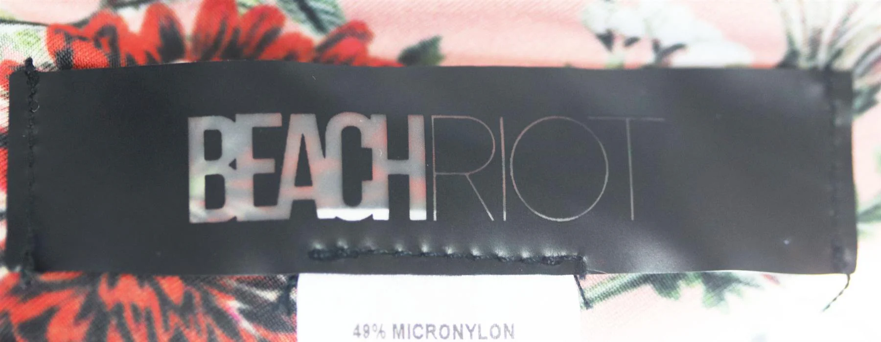 BEACH RIOT FLORAL PRINT TRIANGLE BIKINI SMALL/MEDIUM - Image 5
