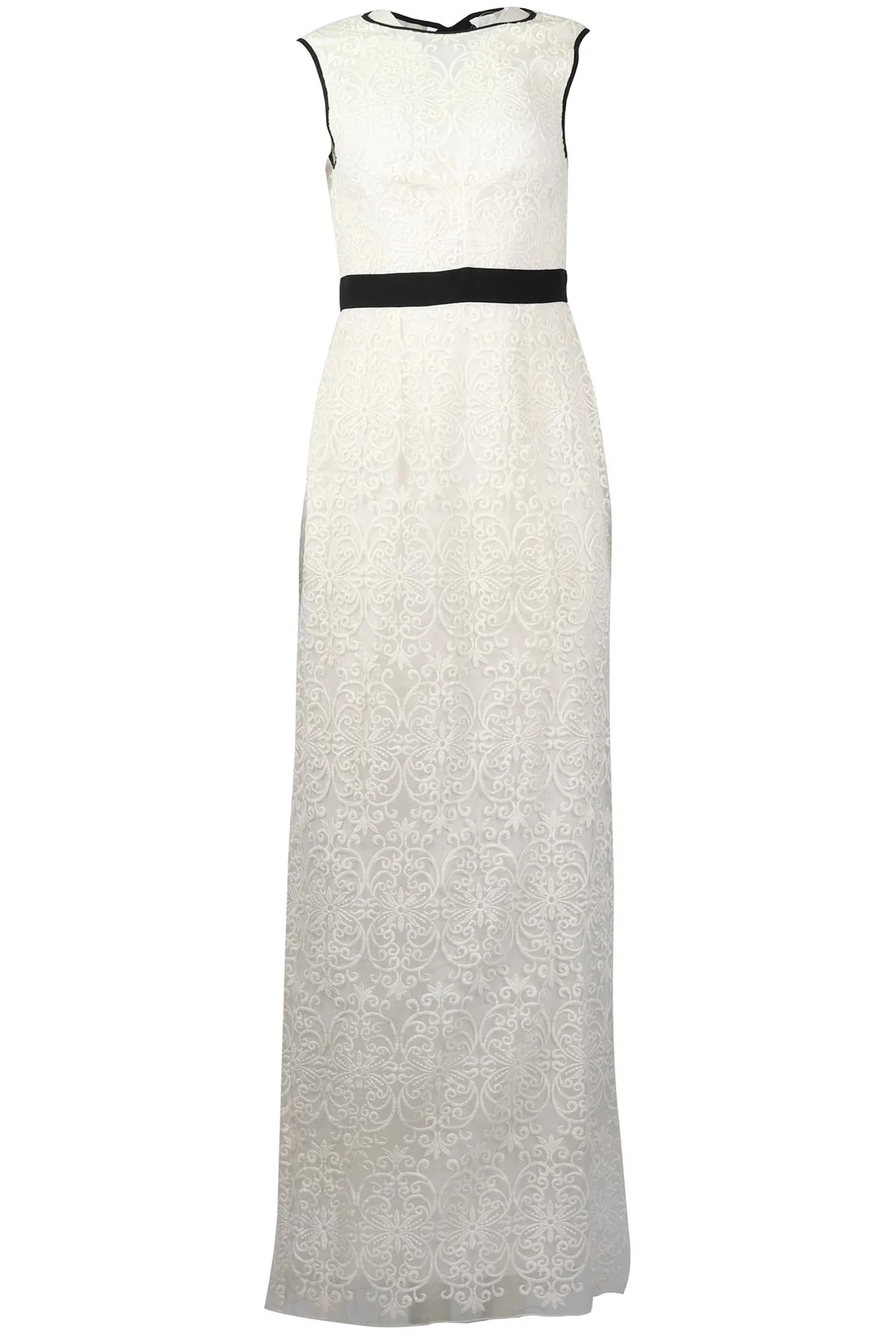 BEULAH LONDON EMBROIDERED ORGANZA MAXI DRESS UK 10 - Image 6