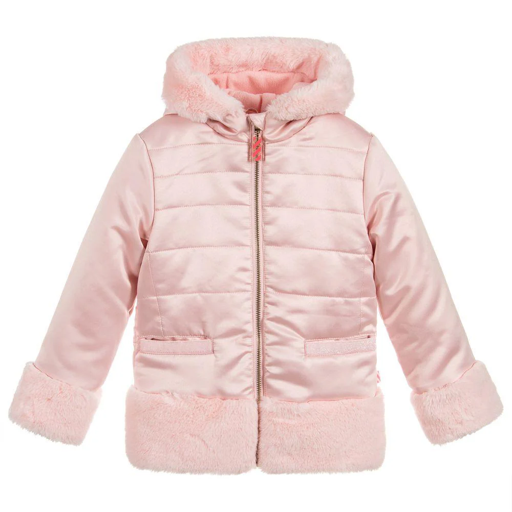 BILLIEBLUSH KIDS GIRLS SATIN COAT 5 YEARS